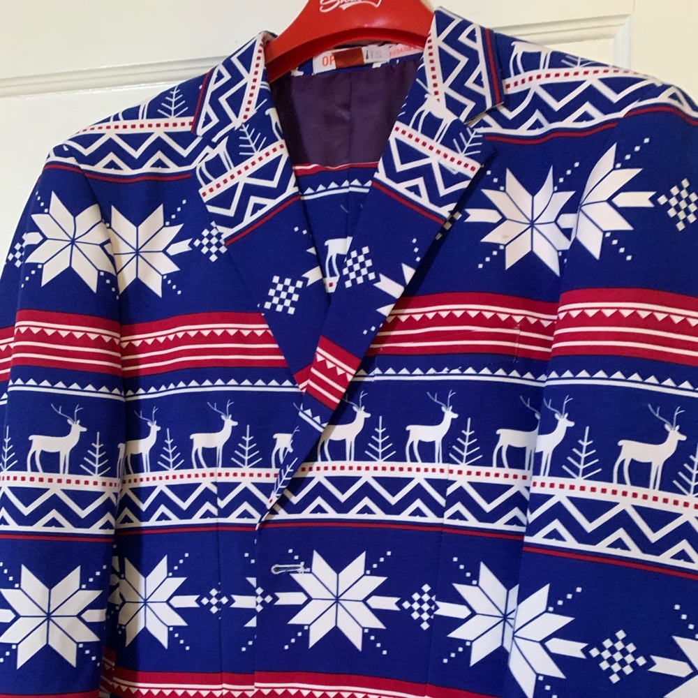 Mens holiday suit, Shinesty, 44